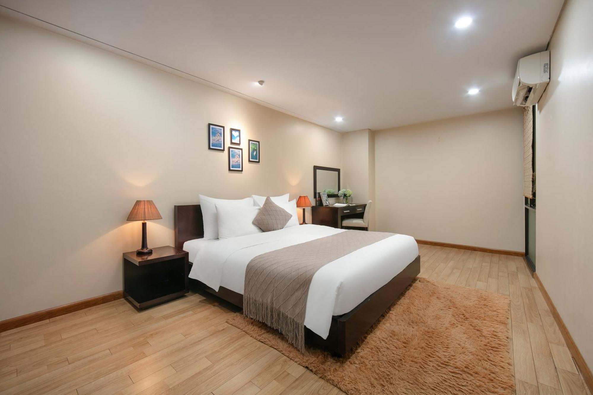 Hb Serviced Apartment - 121B Quan Hoa ハノイ市 エクステリア 写真